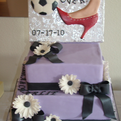 Jessica & Charlie's Shower Cake
