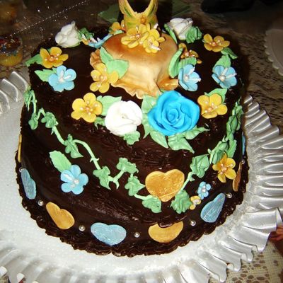 Chocolate Garden Cake