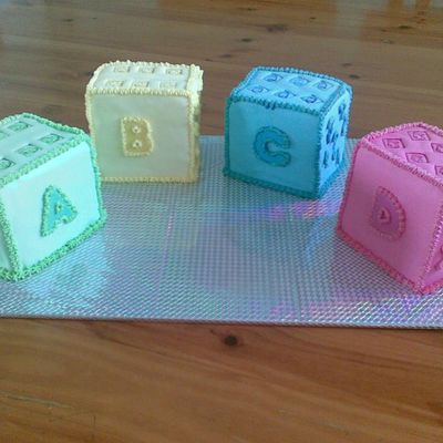 Pastel Baby Blocks