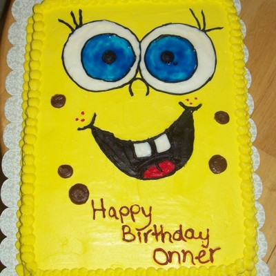 Spongebob Birthday Cake