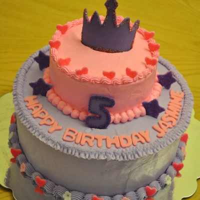 Pretty Princess Cake
