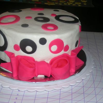 Pink, Black And White