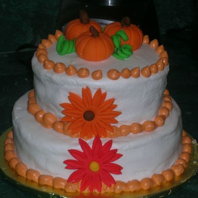 Fall Pumpkin Cake