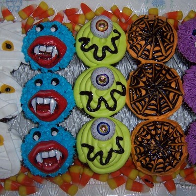 Scary Cupcakes