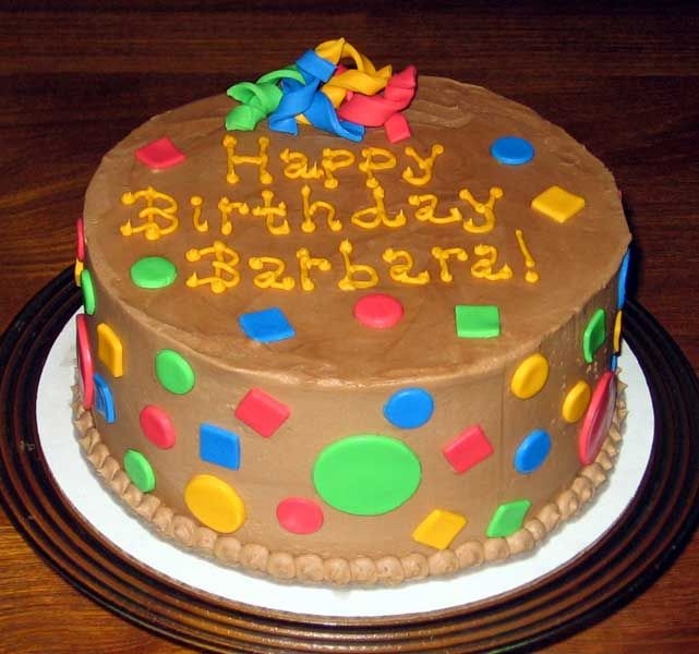 Confetti Birthday Cake