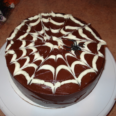 Spider Web Cake