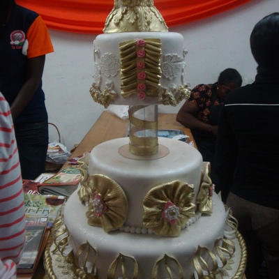 Ices Display Cake