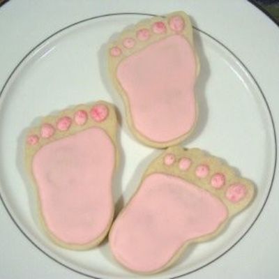 Baby Feet Cookies
