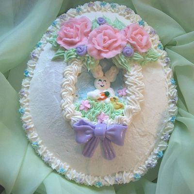 Panoramic Easter Egg Cake