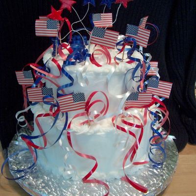 4Th Of July Cake