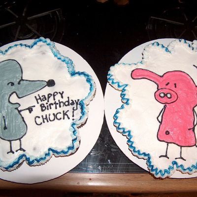 Pearls Before Swine Cupcake Cakes
