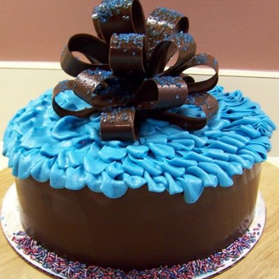 Chocolate Wrapped Cake