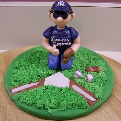 Baseball Coach Cake