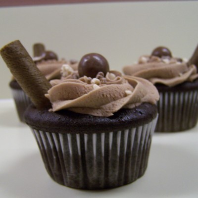 Chocolate Malt Cupcakes