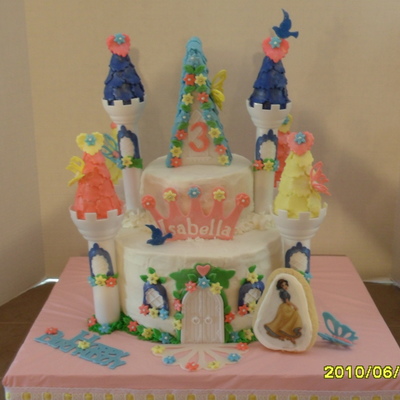 Princess Castle Cake