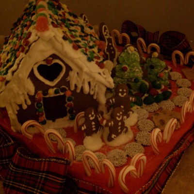 Our First Gingerbread House..