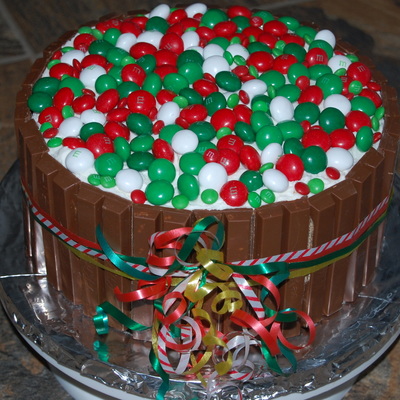 Christmas Candy Barrel