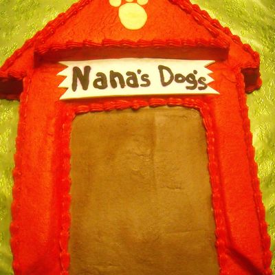 Dog House Cake