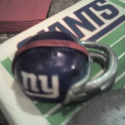 Giants Football Helmet