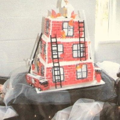 Fire House Cake