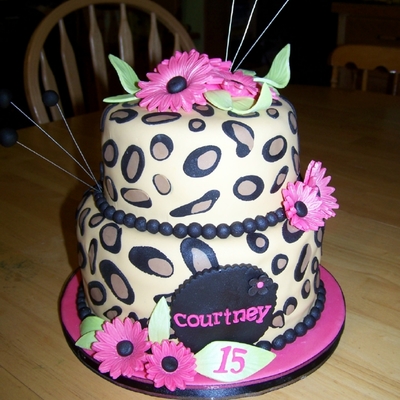 Cheetah Cake