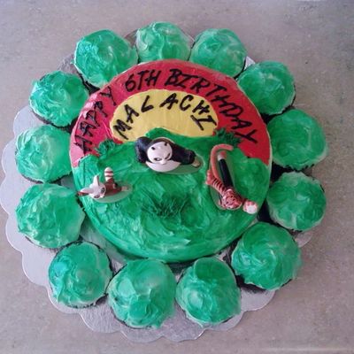 Kung Fu Panda Birthday Cake
