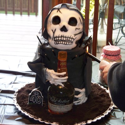 Grim Reaper Cake