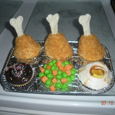 Tv Dinner Cupcakes