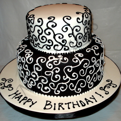 Black And White Scrolls