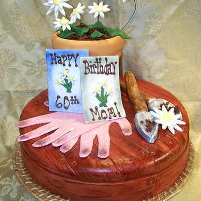 Mom's Gardening Cake