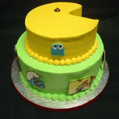 80's Theme Cake