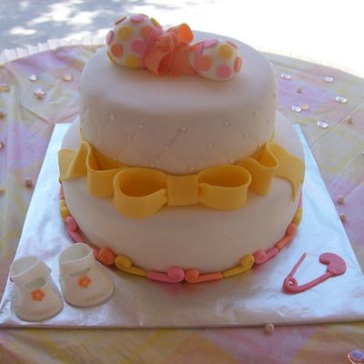 Baby Rattle On The Cake