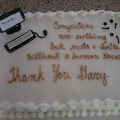 Appreciation Cake