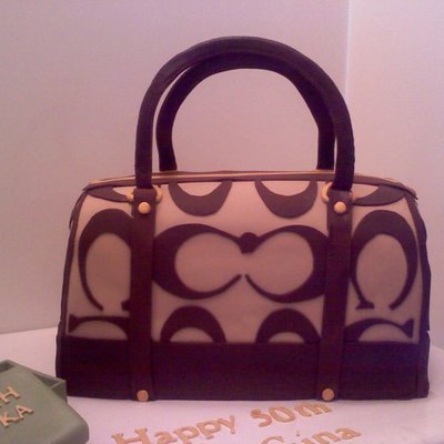 Coach Bag Birthday Cake