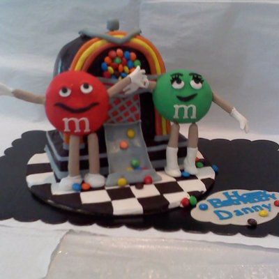 M&m Birthday Cake