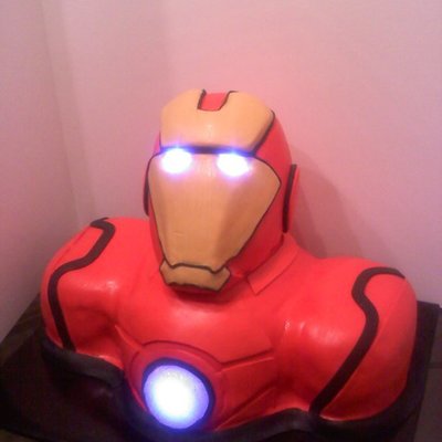 Iron Man Birthday Cake