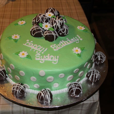Cake With Cake Balls