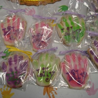 Hand Print Cookies