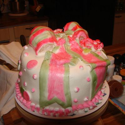 First Fondant Cake