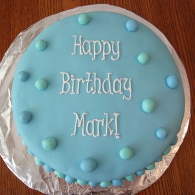 Mark's Birthday Cake