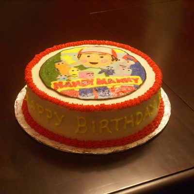 Handy Manny Birthday Cake