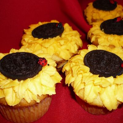 Sunflower Cupcakes