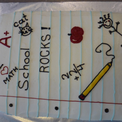 Back To School Notebook Paper