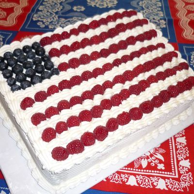 Flag Cake