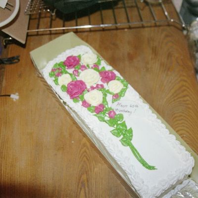 "bouqet Of Flowers" Cake