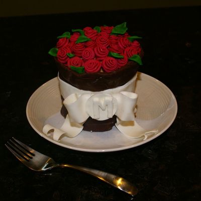 Brownie Flower Pot