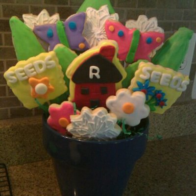 House Warming Cookie Bouquet