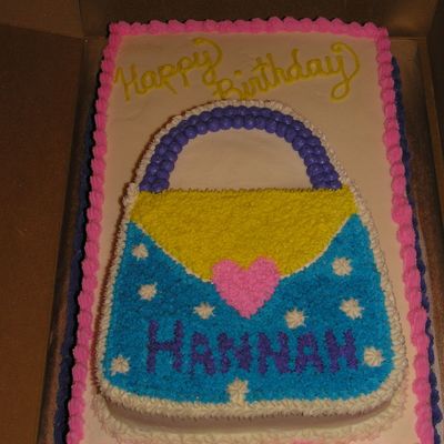 Purse Birthday Cake