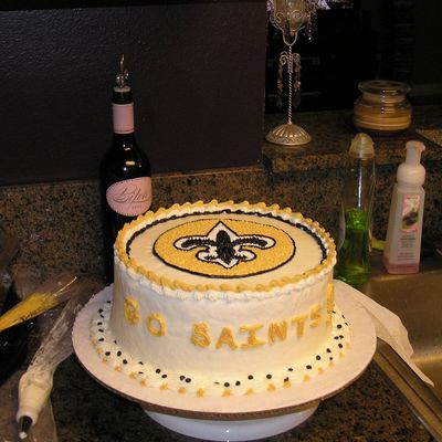 Saints Football Cake