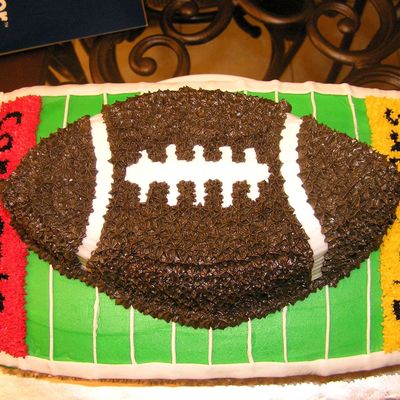 Superbowl Birthday Cake